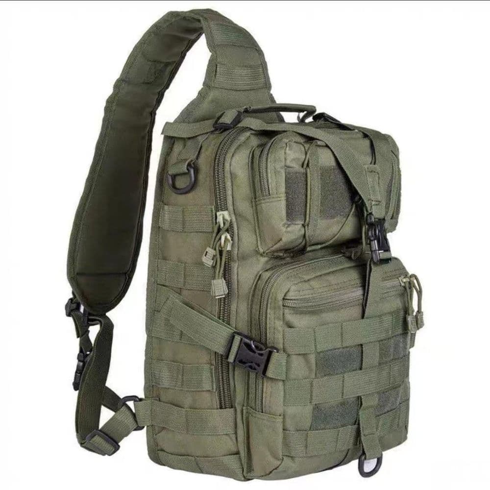 Bolso Tactico Bandolera MOLLE M25