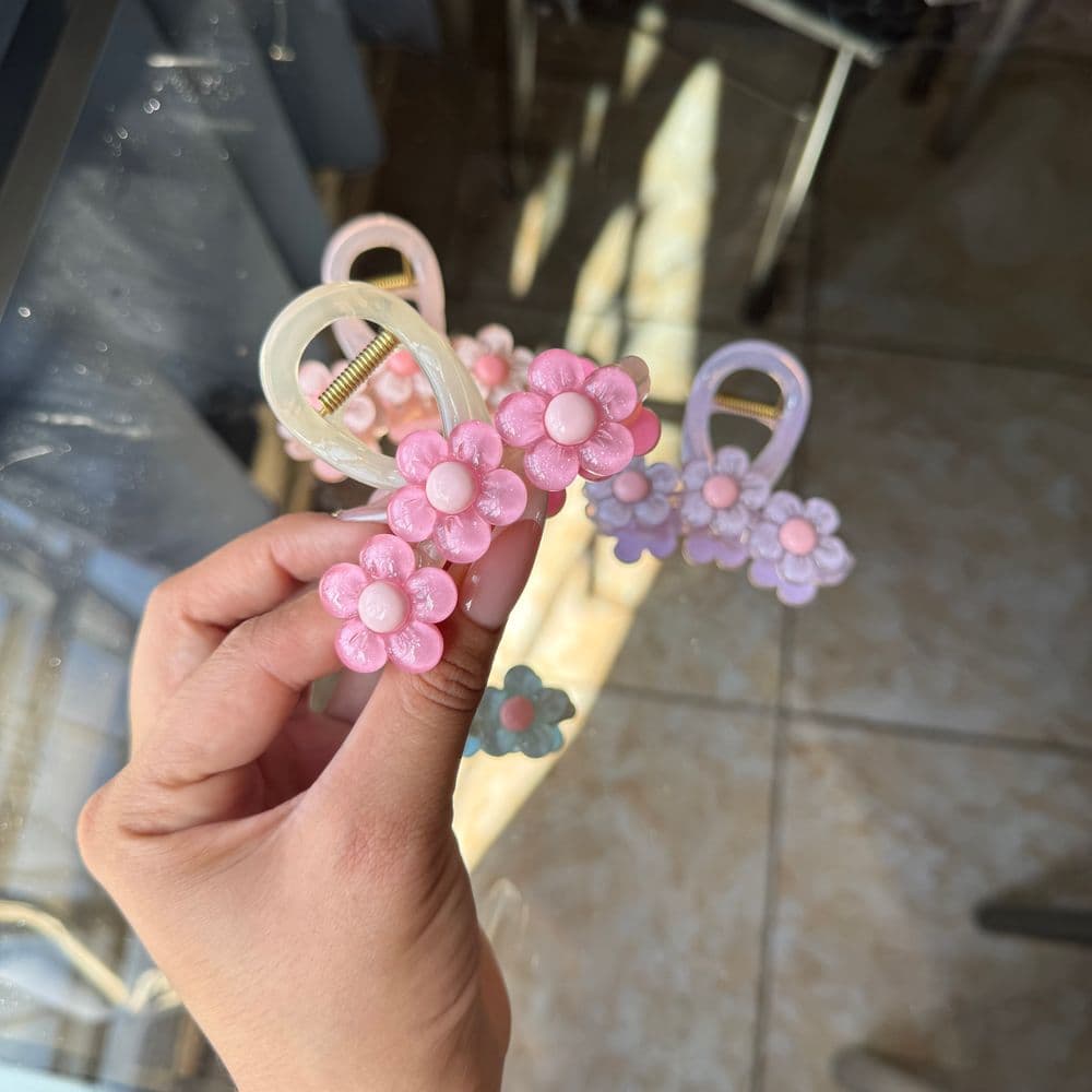 Pinzas florecitas 🌸🌸🌸
