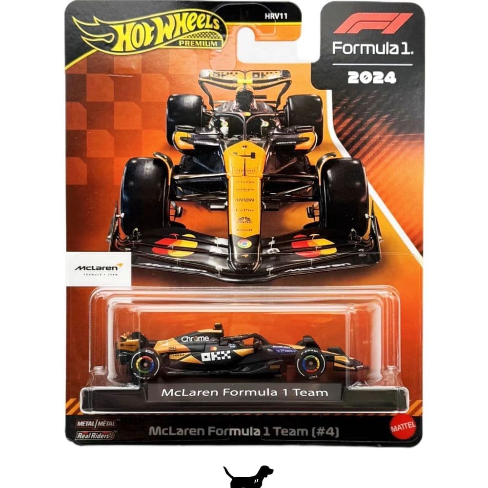 Hot Wheels Premium 2024 Fórmula 1 McLaren F1 Team