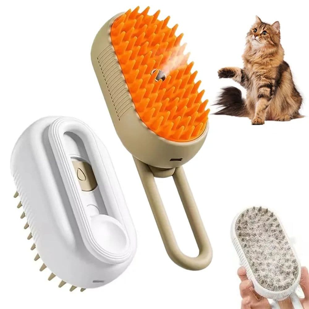 CEPILLO A VAPOR PARA MASCOTA 3 EN 1