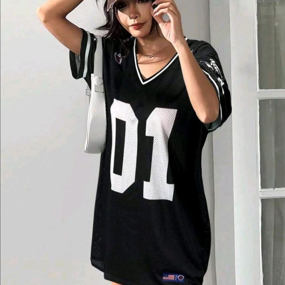 VESTIDO DEPORTIVO NEGRO TALLE G