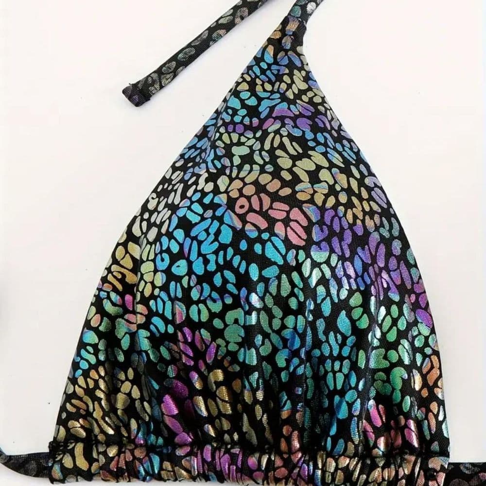 TRAJE DE BAÑO 2 PIEZAS MULTICOLOR