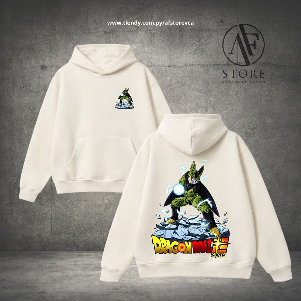 HOODIE AF DRAGON BALL- CELL (SAIYAN EDITION)