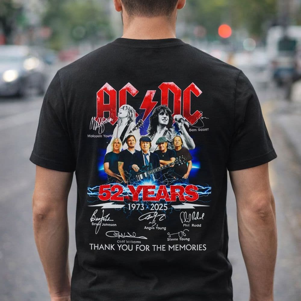 REMERA AC/DC 52 YEARS TOUR