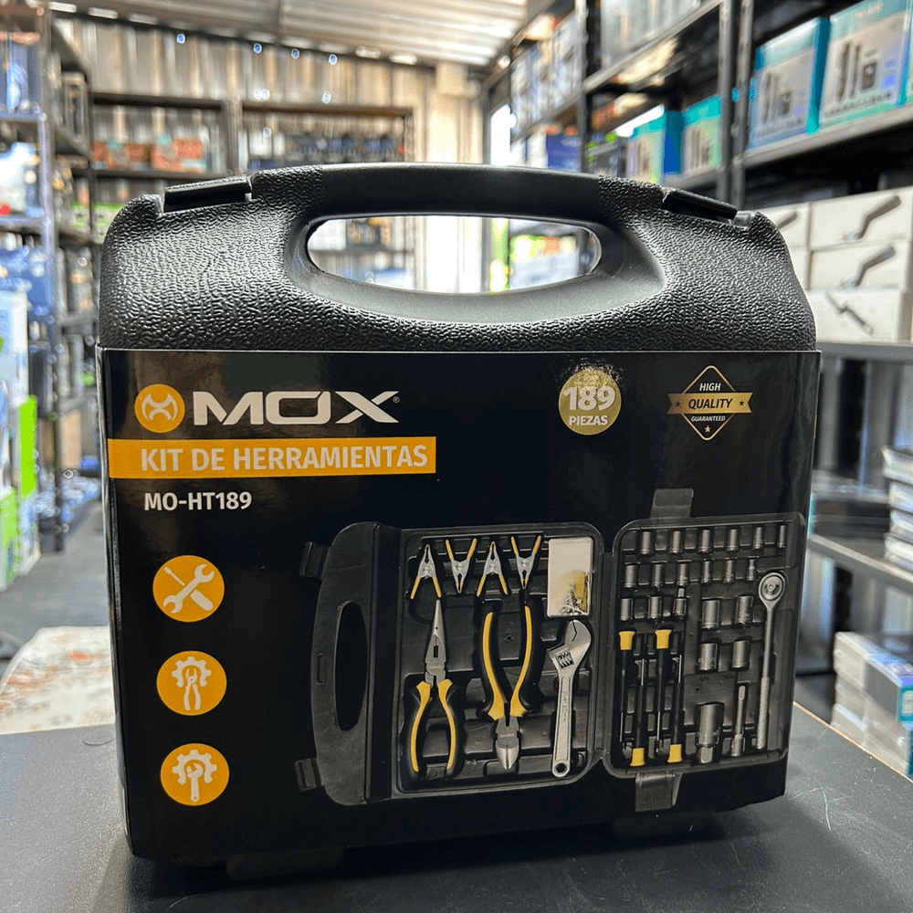 Kit De Herramientas Mox 189 Piezas