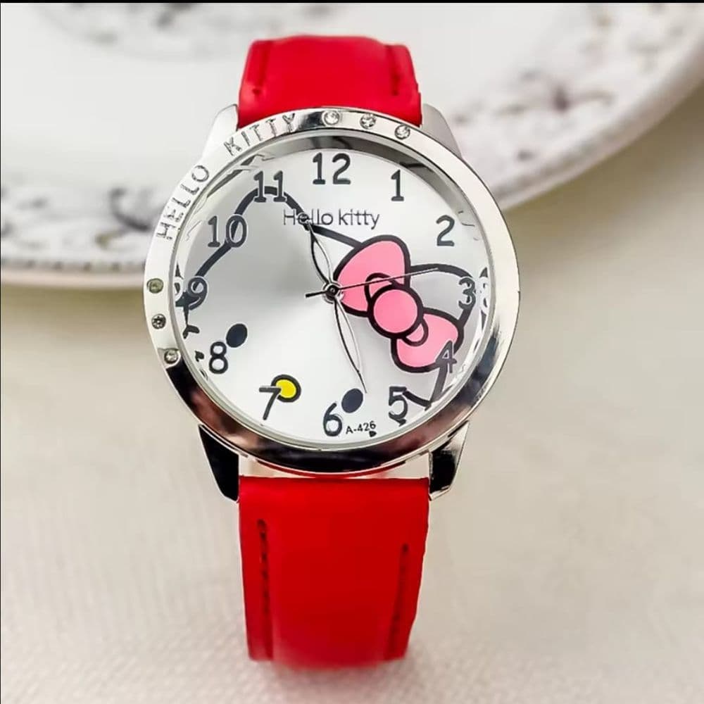 RELOJ SANRIO HELLO KITTY CUERO