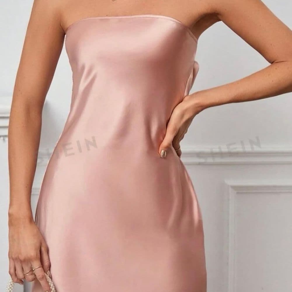 Vestido Satin Glam