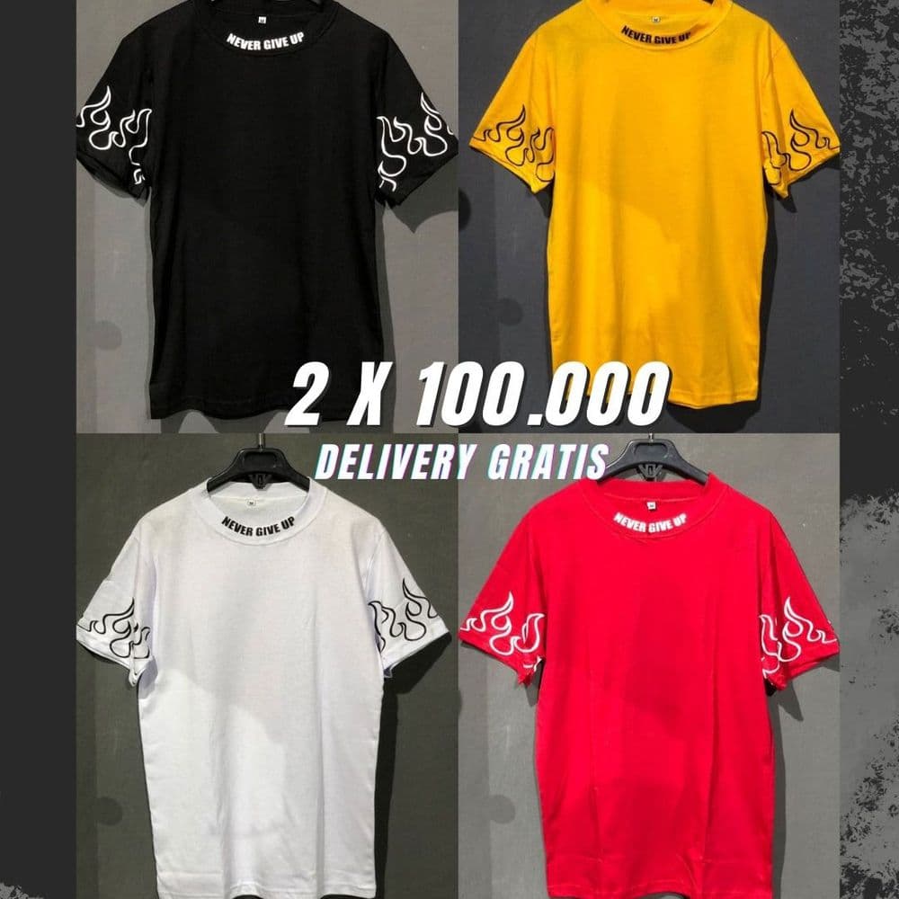 REMERAS FLAMA 2x100