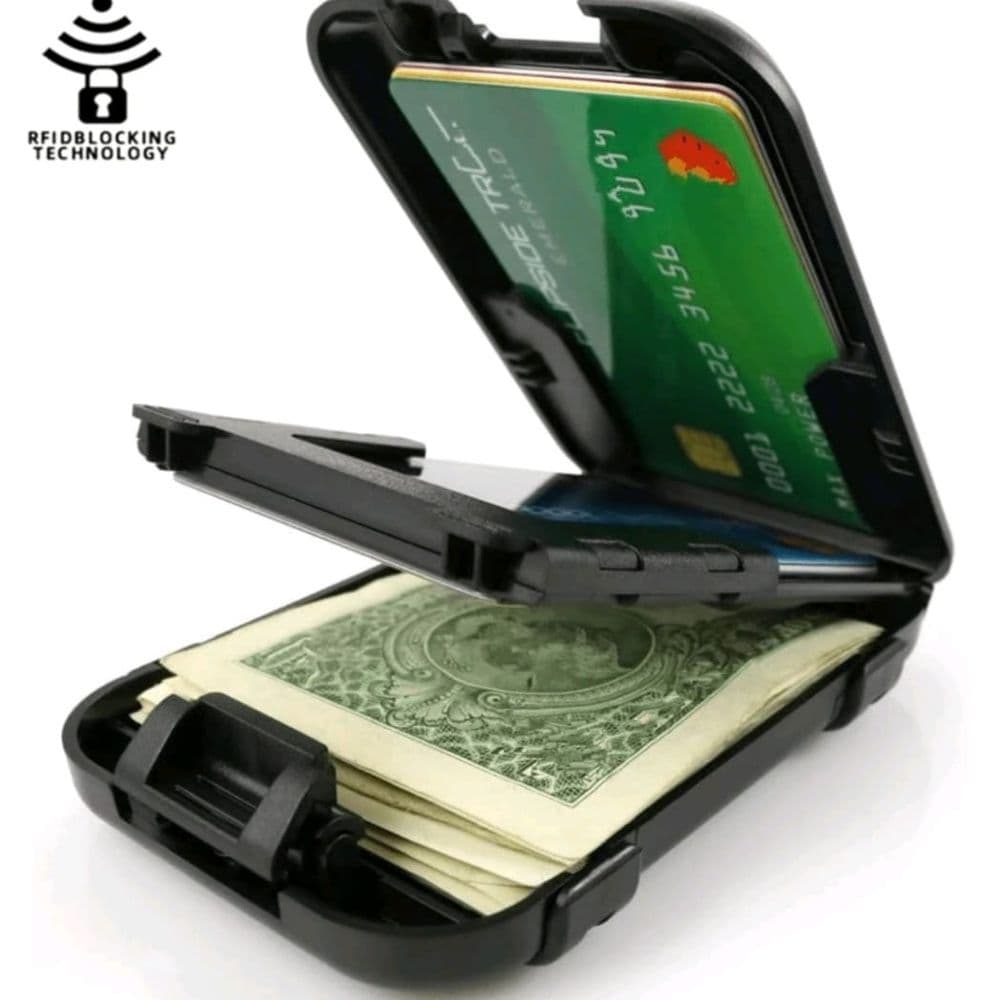 BILLETERA FIBRA DE CARBONO TECNOLOGIA RFID