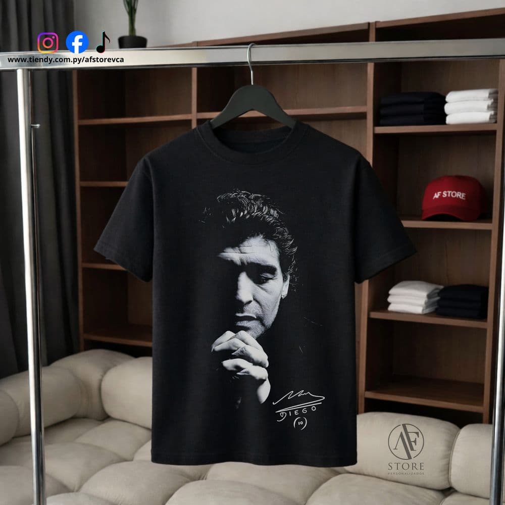 REMERA DIEGO ARMANDO MARADONA LEGADO