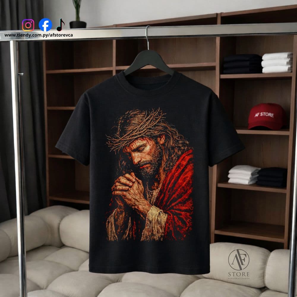 REMERA JESUS ORANDO