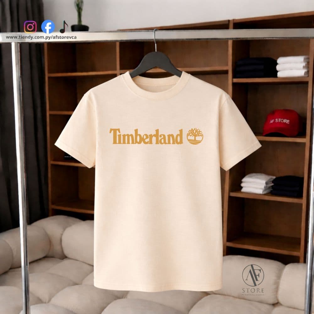 TIMBERLAND LOGO DORADO