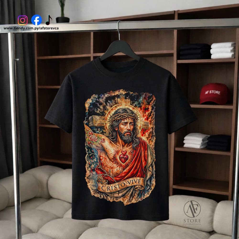 REMERA CRISTO VIVE