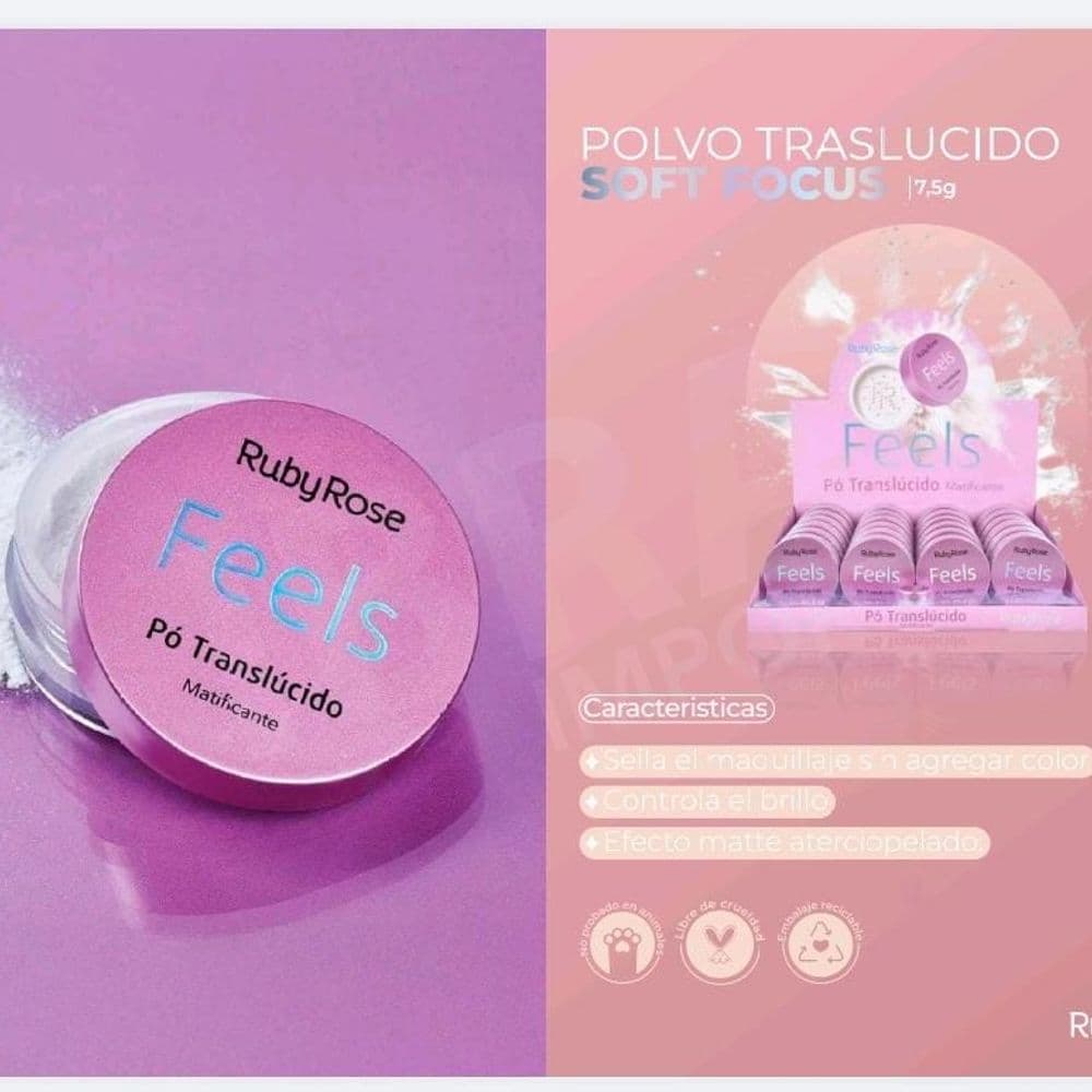 Polvo translúcido Feels Ruby Rose