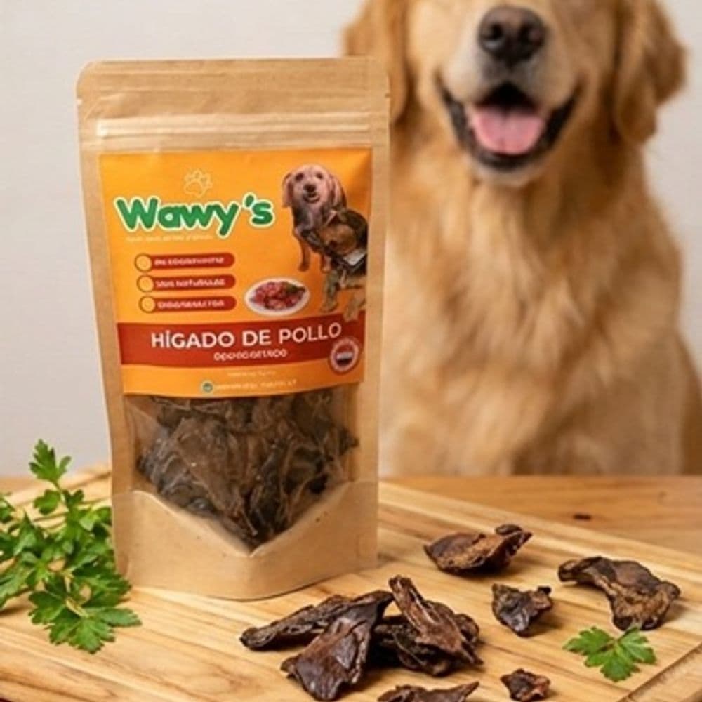 Snack Deshidratado de Higado de Pollo