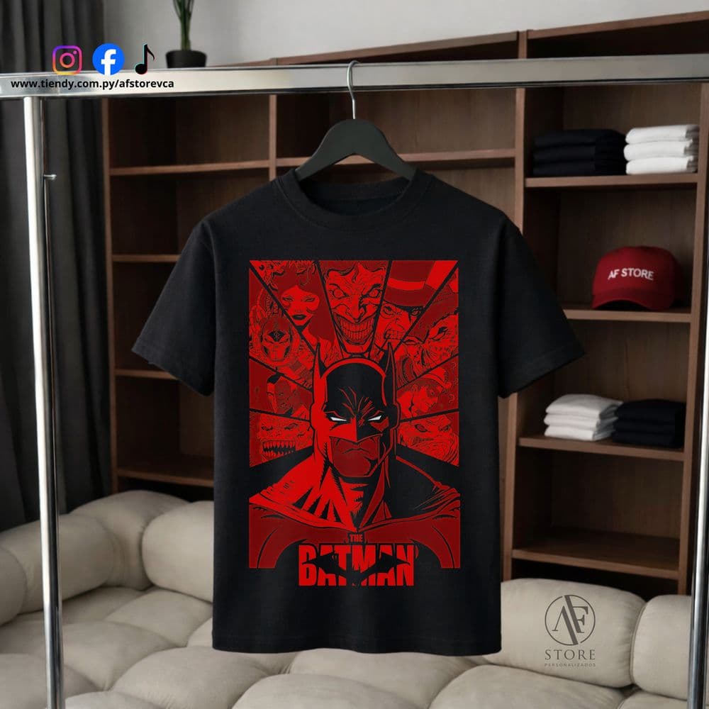 REMERA BATMAN RED SHADOW