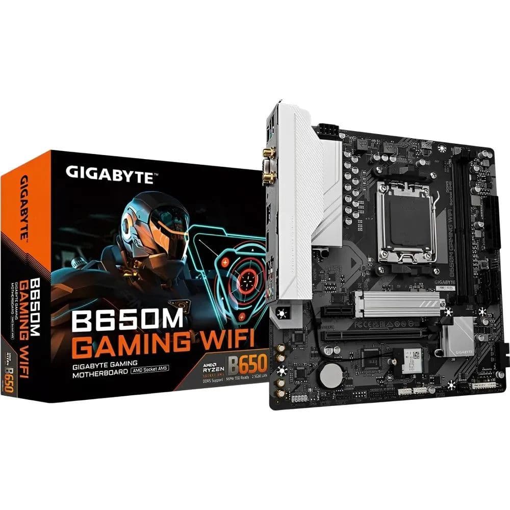 GIGABYTE PLACA MADRE B650M GAMING WIFI M2/HDMI/DDR5/VGA