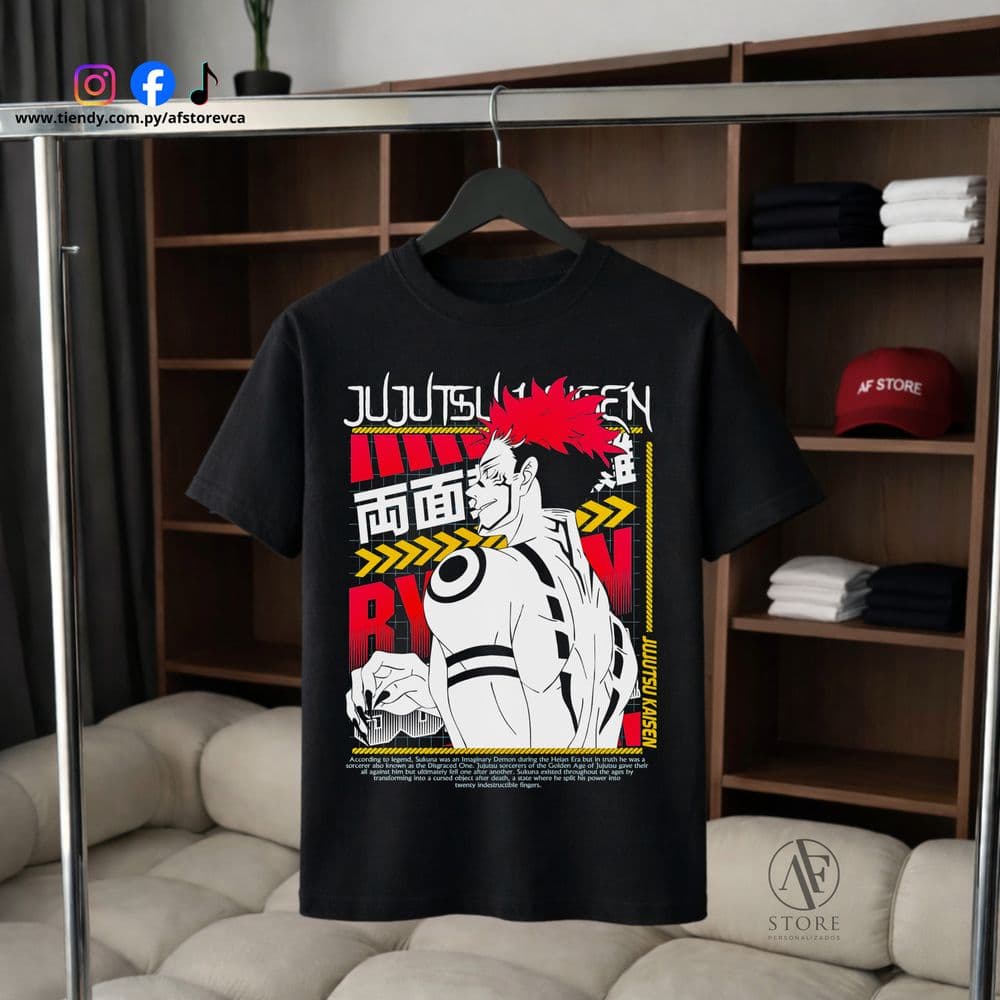 REMERA JUJUTSU KAISEN SUKUNA 2