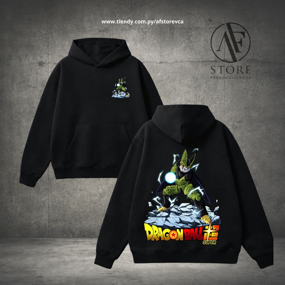 HOODIE AF DRAGON BALL- CELL (SAIYAN EDITION)