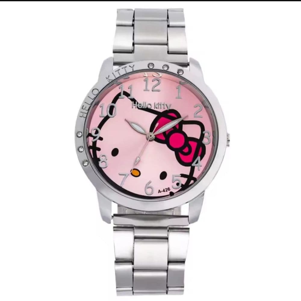 RELOJ SANRIO HELLO KITTY ACERO INOX