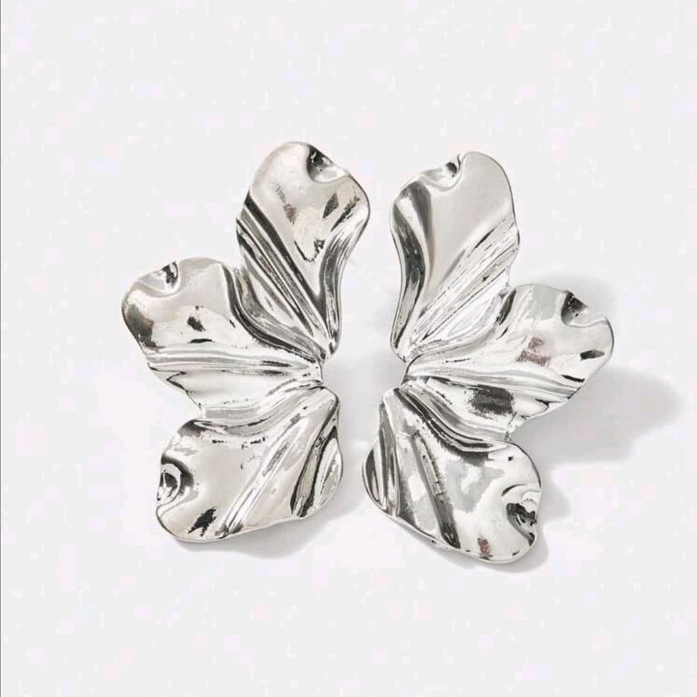 PENDIENTES MEDIA FLOR