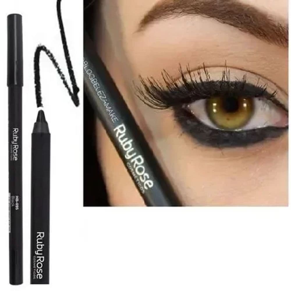 Lápiz de ojos carbón Black ruby rose