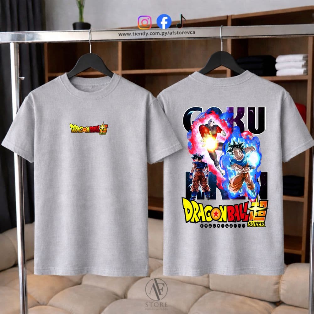 REMERA AF DRAGON BALL- GOKU VS JIREN (SAIYAN EDITION)