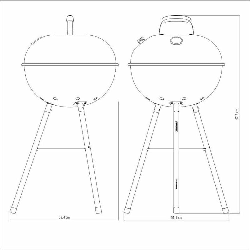 Parrilla Grill a Carbón