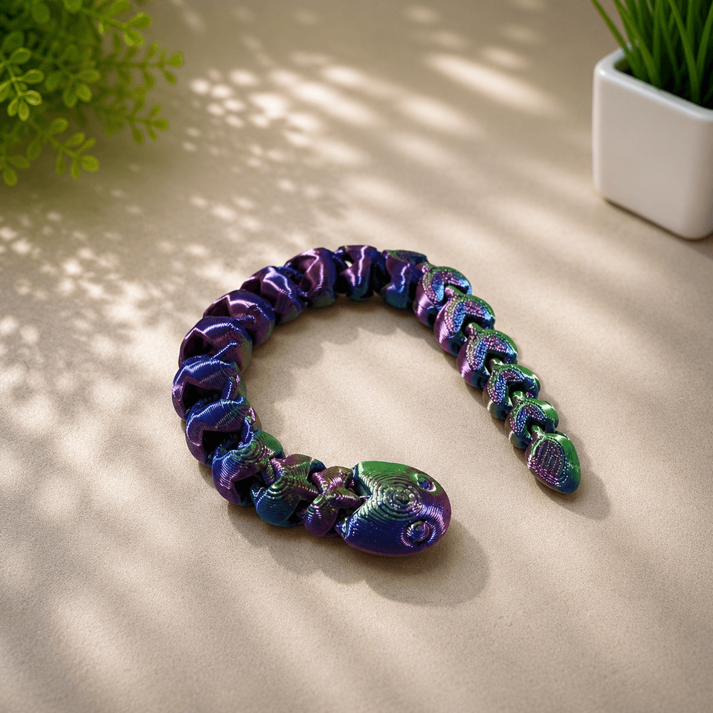 Serpiente articulada flexible