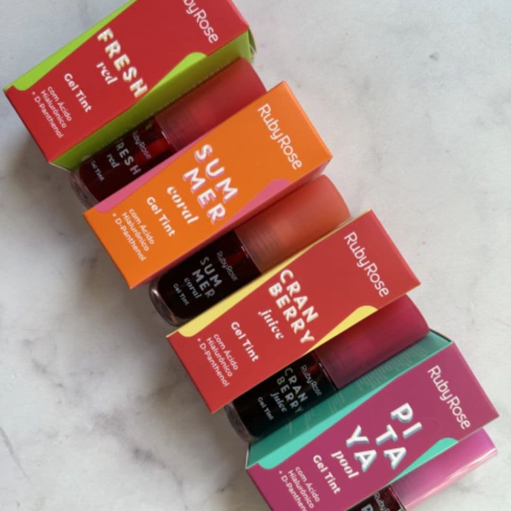 Gel tint ruby rose
