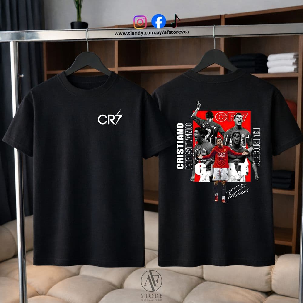 REMERA CRISTIANO RONALDO MANCHESTER