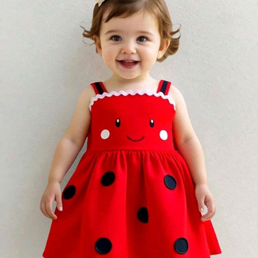 Vestido rojo bichito
