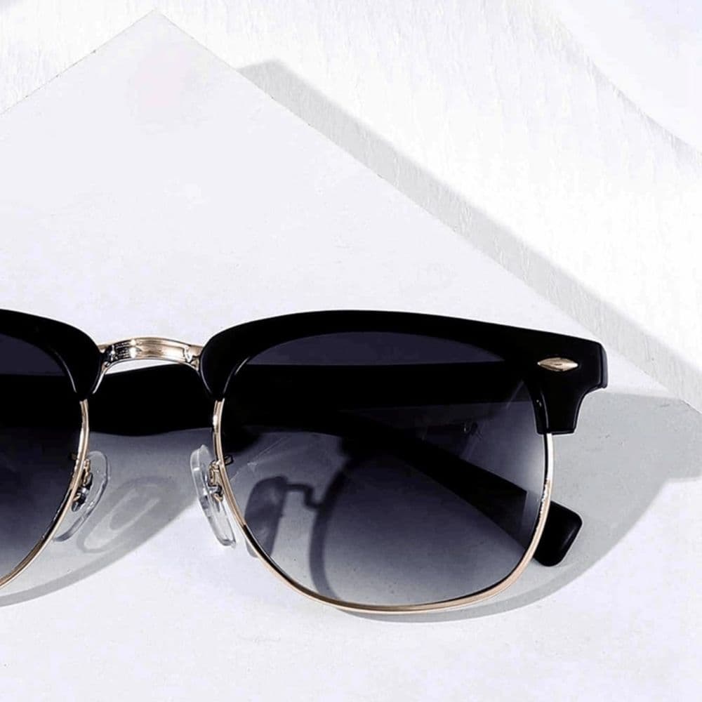 GAFAS CLUBMASTER O BROWLINE GRIS DEGRADADO