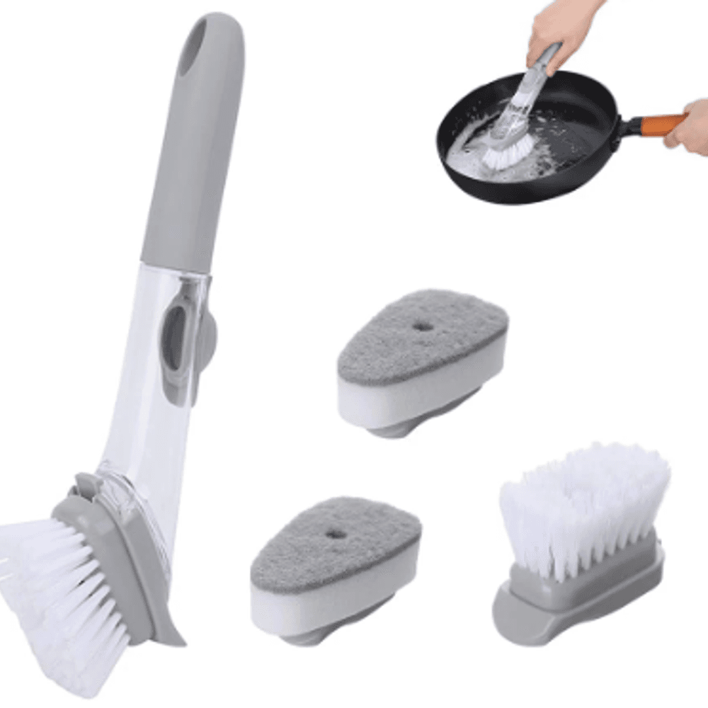 Cepillo para Limpieza con Dispensador