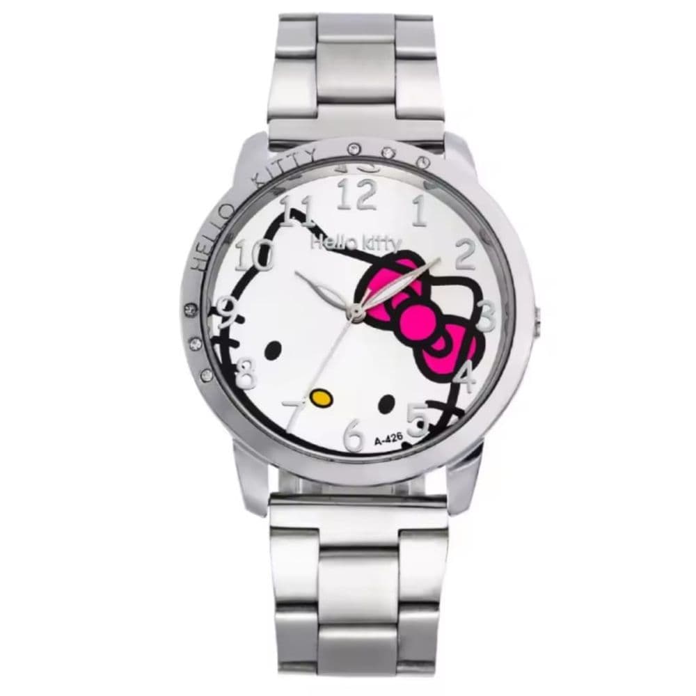 RELOJ SANRIO HELLO KITTY ACERO INOX