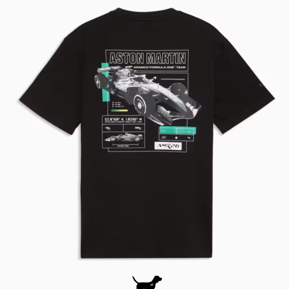 Remera Puma x Aston Martin ARAMCO F1 TEAM