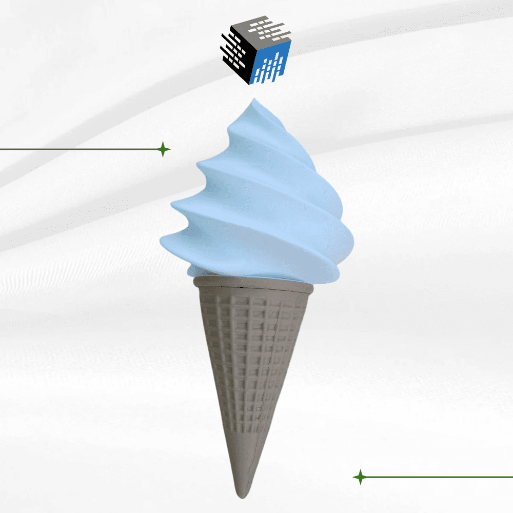 Helado Soft de 30cm para exhibidor