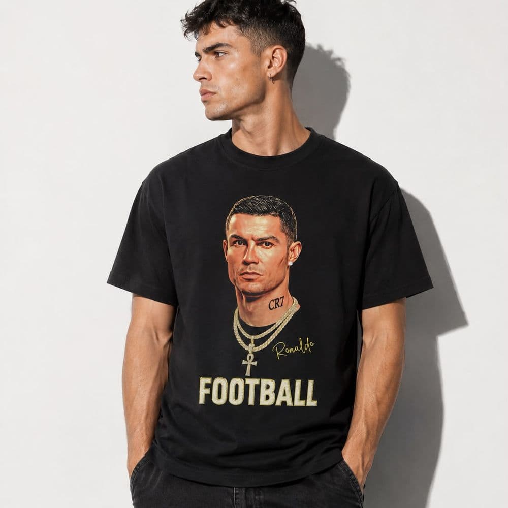 REMERA CRISTIANO RONALDO RETRATO URBANO