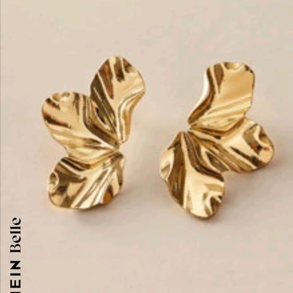 PENDIENTES MEDIA FLOR