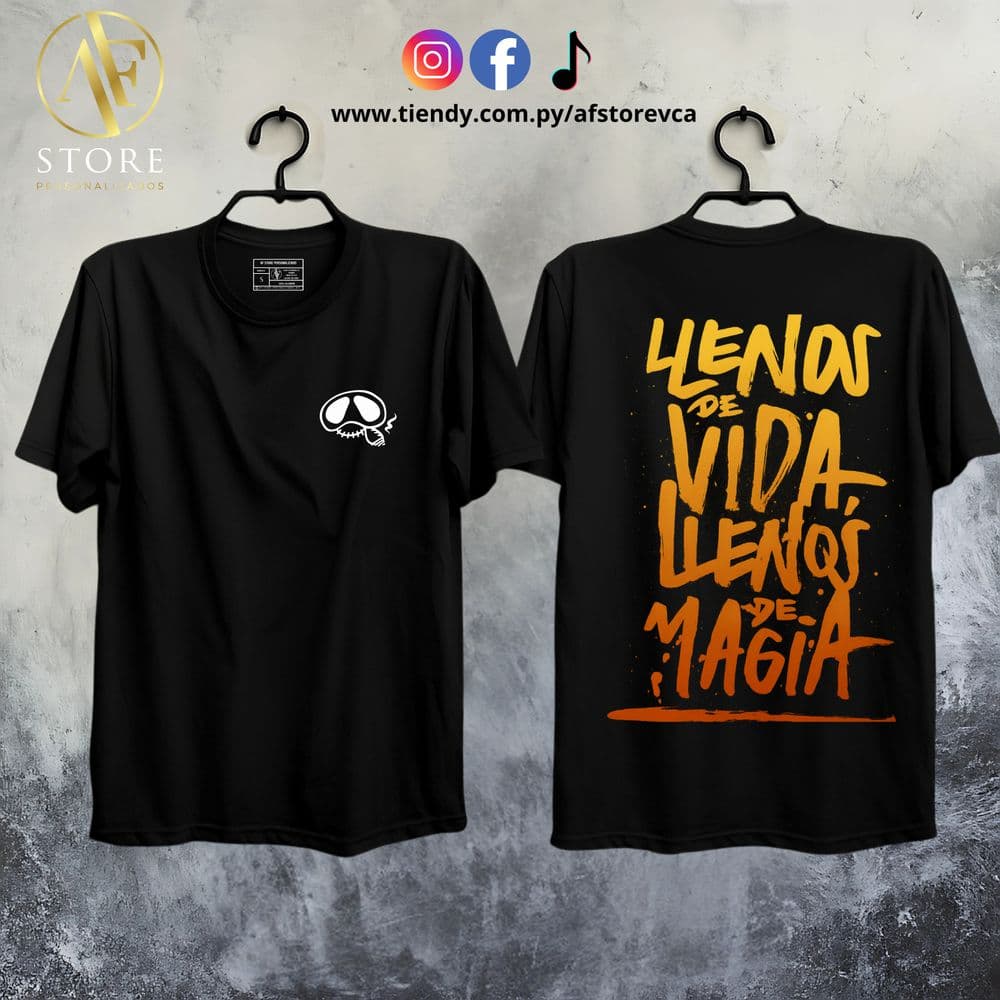 REMERA DE LA VELA PUERCA-LLENO DE MAGIA
