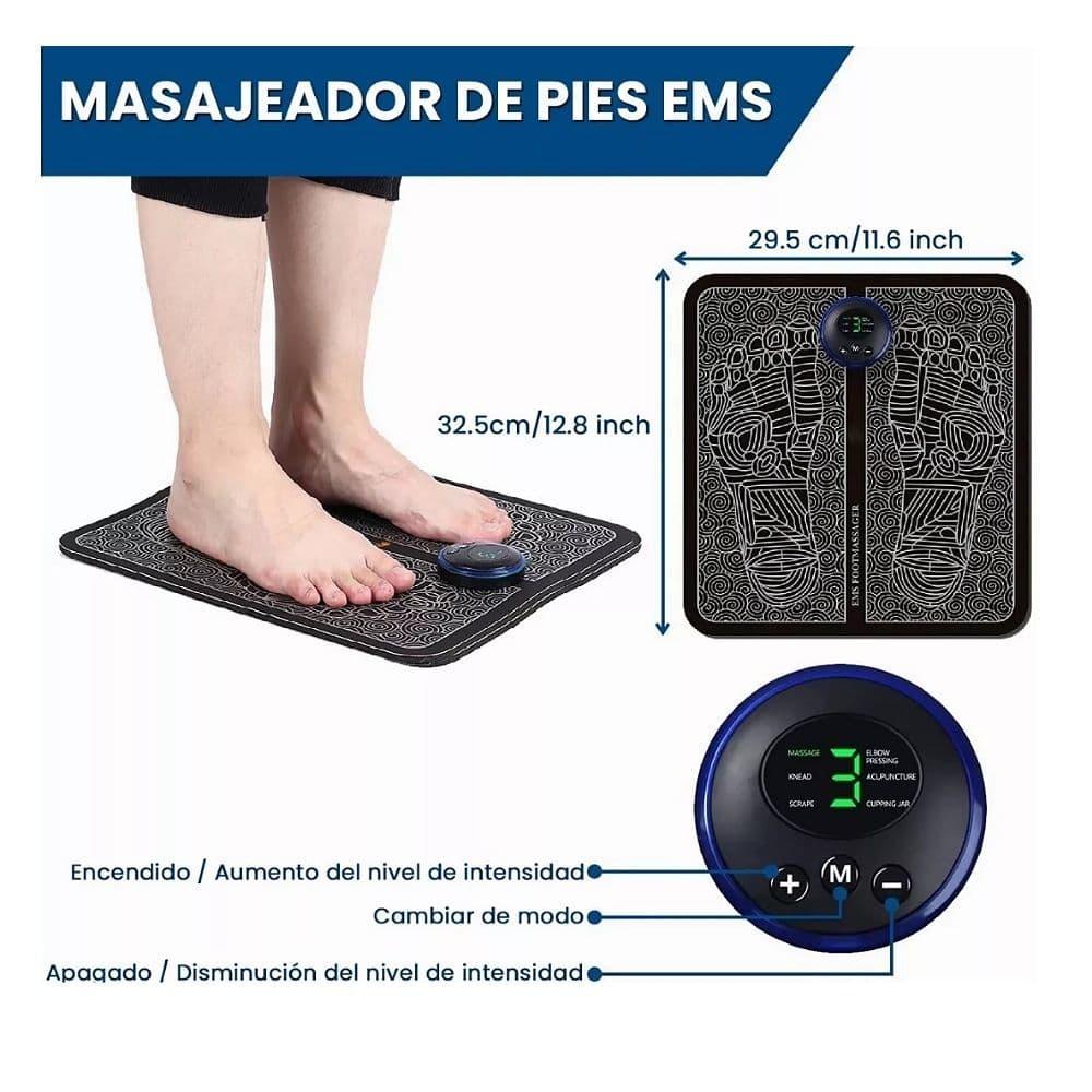 Relajación Profesional en Casa con el Masajeador de Pies 💆♂️