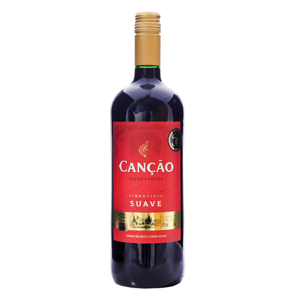Vino Tinto Cancao Suave de 1.000 ml.