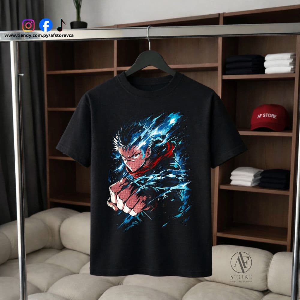 REMERA JUJUTSU KAISEN YUJI ITADORI