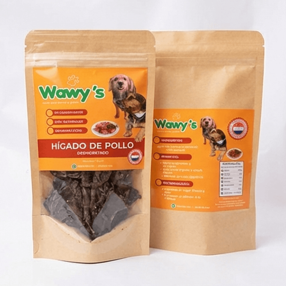 Snack Deshidratado de Higado de Pollo