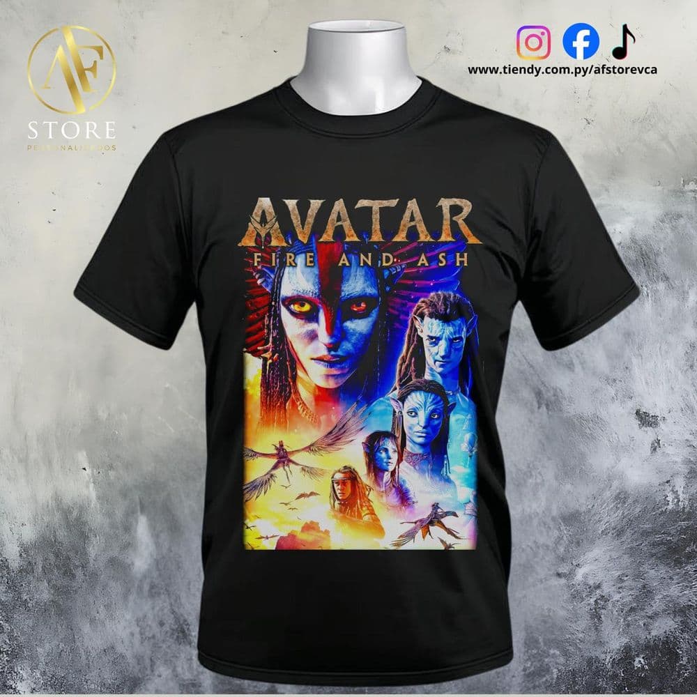 REMERA AVATAR FIRE AND ASH 1