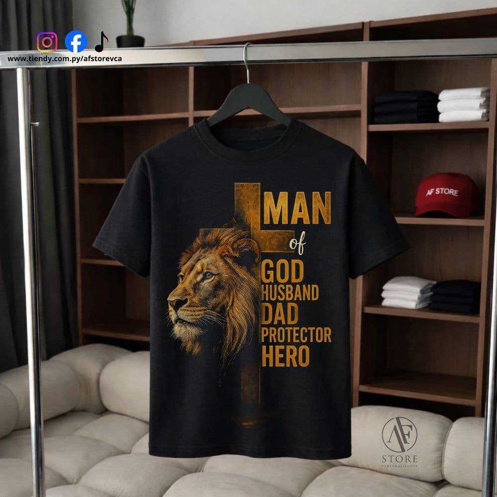 REMERA MAN OF GOD