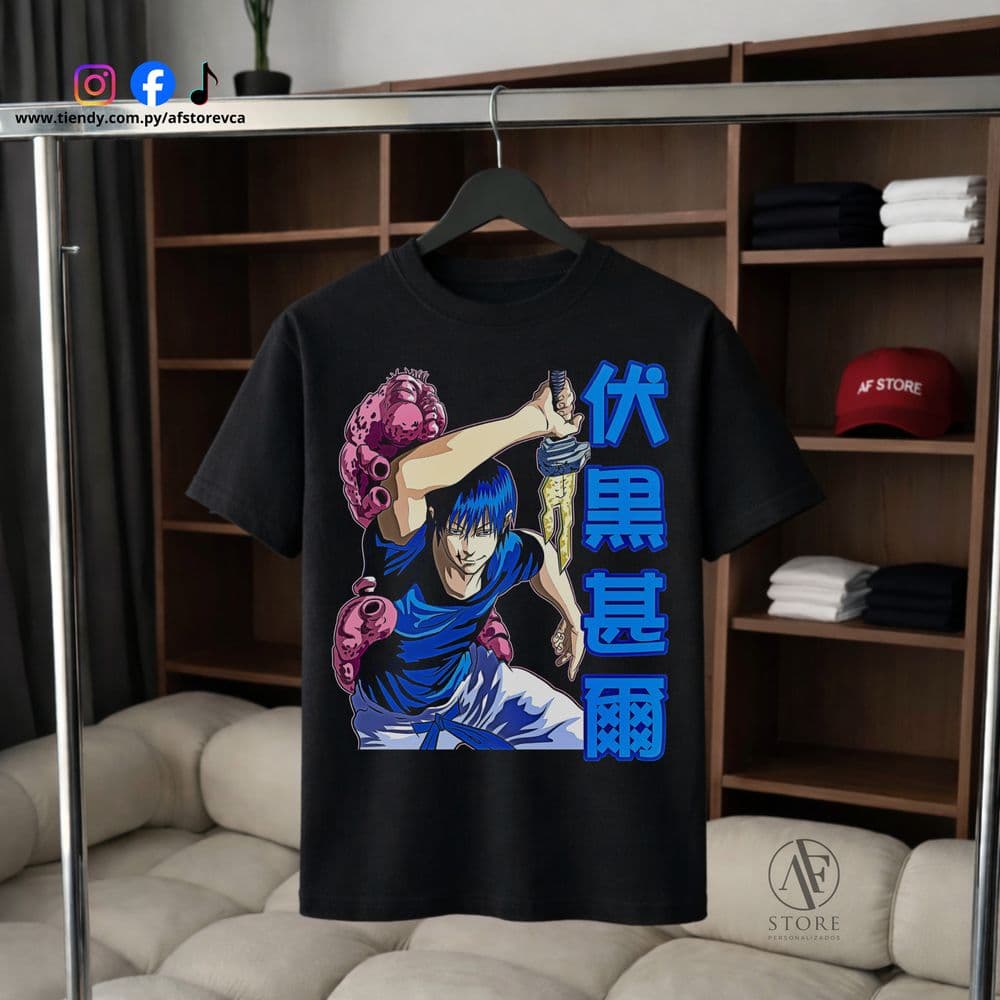 REMERA JUJUTSU KAISEN TOJI FUSHIGURO 4