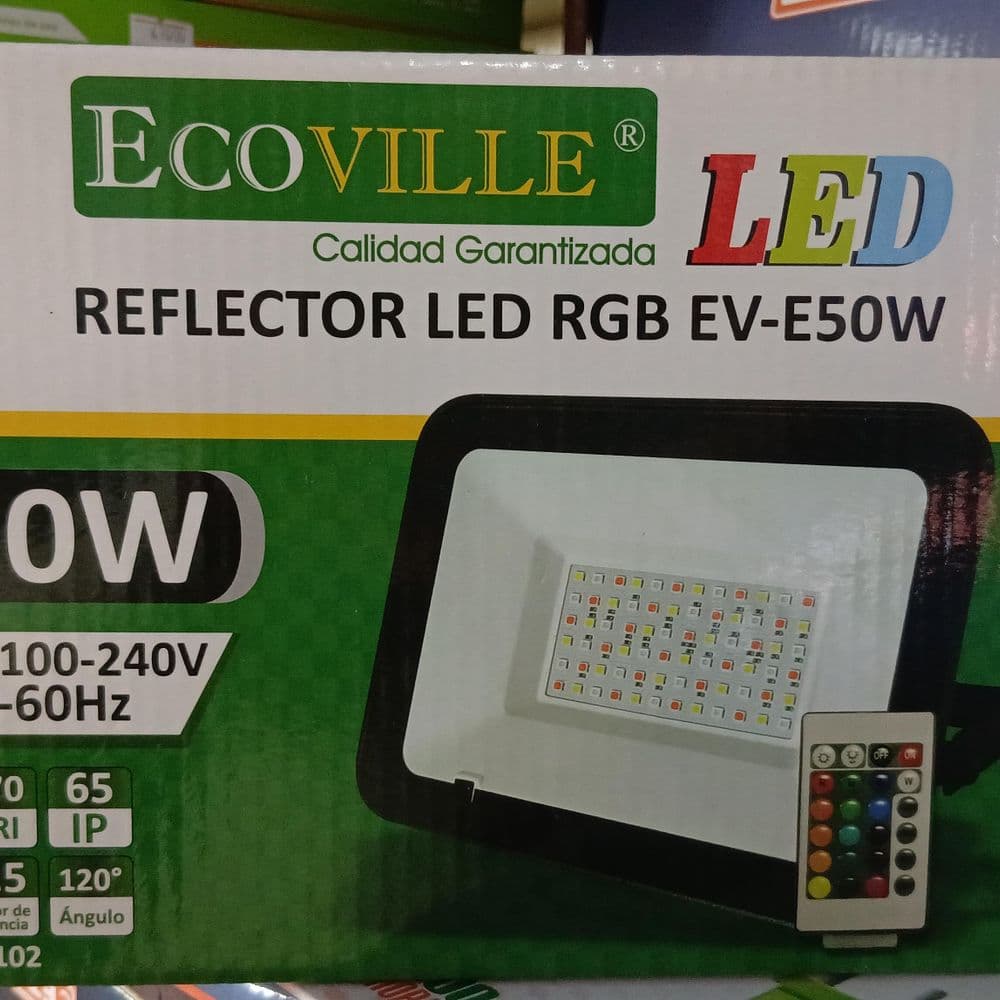 Reflector de colores 50W