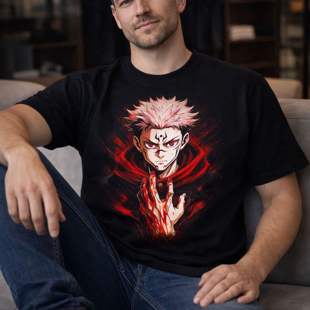 REMERA JUJUTSU KAISEN YUJI ITADORI 1