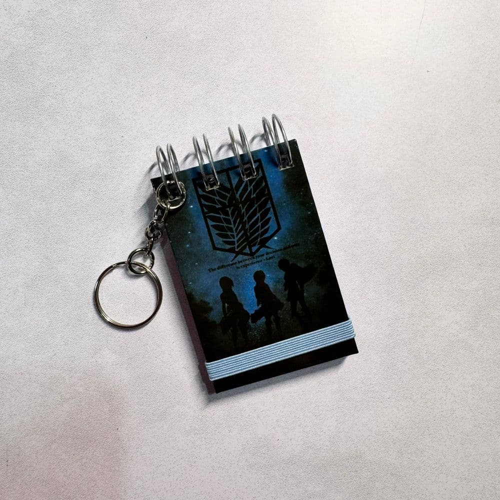LLAVERO ANOTADOR ATTACK ON TITAN Cód.: LAA006